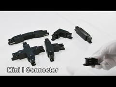 白い円形の銅の隠されたトラック柵4ワイヤー3つの回路