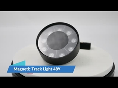 9w ラウンド マグネット トラック スポットライト リビング ルーム ホーム ライティング グリル ランプ