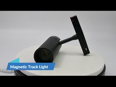 黒い 48v 35mm の表面に取り付けられたトラックの照明の速い熱放散