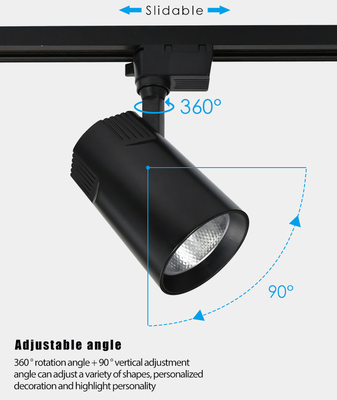 洋品店のための暖かく白いLEDトラック スポットライト220-240V