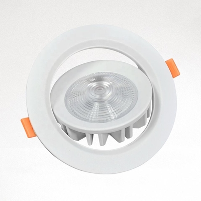 OEM超薄いLEDはDownlight 5wの調節可能な角度を引込めた