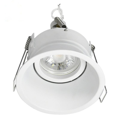 純粋なアルミニウム引込められたMr16 DownlightハウジングGU10の球根ハウジング