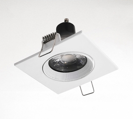 埋め込まれたMr16 DownlightハウジングAC 85-265V Gu10はハウジングを引込めた
