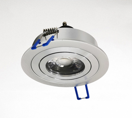 OEMアルミニウムMr16 Downlightのハウジング9Wは調節可能なGu10照明設備を引込めた