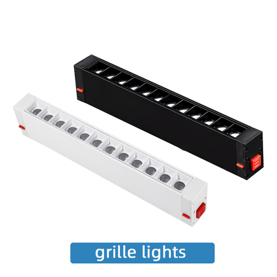 居間のための9w 18w LEDの磁気トラック ライト フレームレスの引込められたグリル ランプ