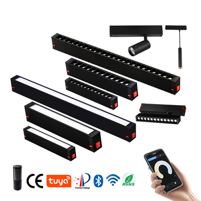 220v 9w 18w LED 磁気トラック ライト アンチグレア LED リニア スポットライト