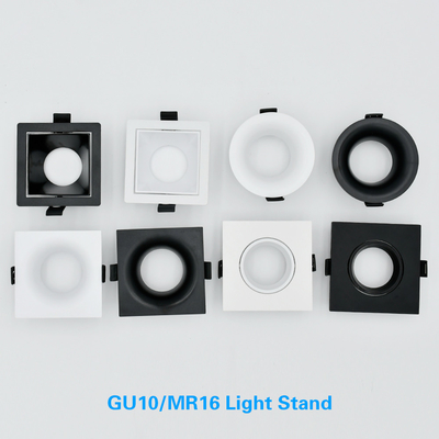 調節可能な角度Mr16 Downlightハウジングの正方形/円形のスポットライト ハウジング