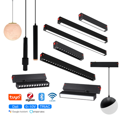 スマート 2.4G12W 20W 30W LEDグリルライト スポットライト 磁気トラックライト